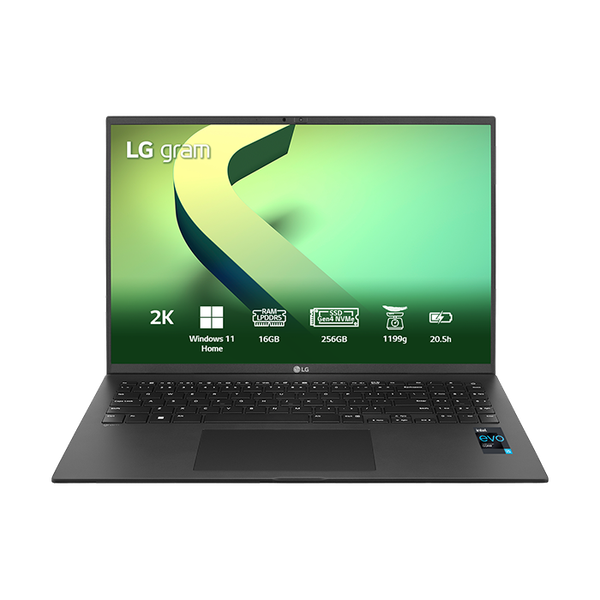 Laptop LG Gram 2022 16Z90Q-G.AH52A5 (i5-1240P | 16GB | 256GB | Intel Iris Xe Graphics | 16' WQXGA 99% DCI-P3 | Win 11) - Phiên bản không quà