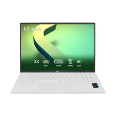Laptop LG Gram 2022 16ZD90Q-G.AX51A5 (i5-1240P | 8GB | 256GB | Intel Iris Xe Graphics | 16' WQXGA 99% DCI-P3 | DOS)