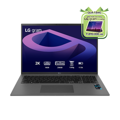 Laptop LG Gram 2022 17ZD90Q-G.AX73A5 (i7-1260P | 16GB | 256GB | Intel Iris Xe Graphics | 17' WQXGA 99% DCI-P3 | DOS)