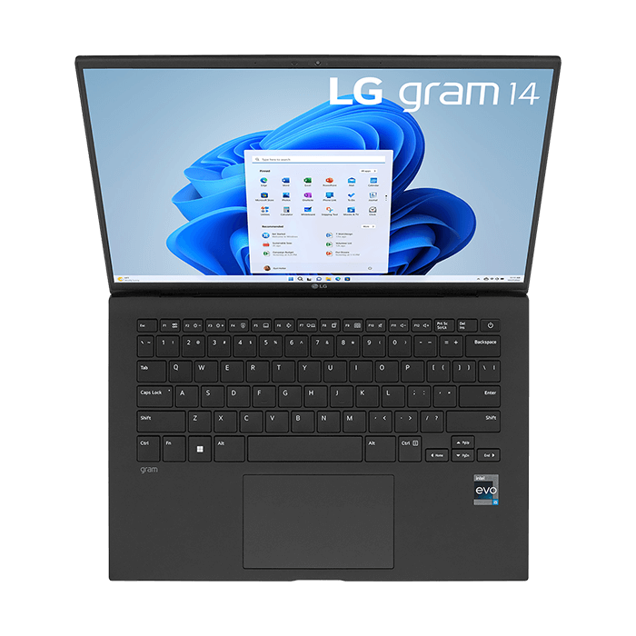 Laptop LG Gram 2023 14Z90R-G.AH75A5 (i7-1360P | 16GB | 512GB | Intel Iris Xe Graphics | 14' WUXGA 99% DCI-P3 | Win 11)