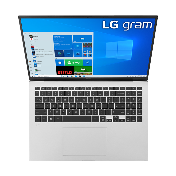 Laptop LG Gram 16Z90P-G.AH73A5 (i7-1165G7 | 16GB | 256GB | Intel Iris Xe Graphics | 16' WQXGA | Win 10)