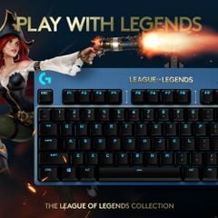 Bàn phím cơ Logitech G Pro X League of Legends