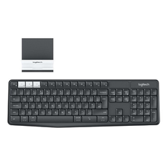 Bàn Phím Không Dây Logitech K375s Bluetooth + Đế Để Điện Thoại