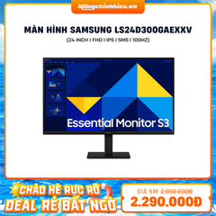 Màn hình SAMSUNG LS24D300GAEXXV 24 inch FHD IPS 5ms 100Hz
