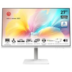 Màn hình MSI Modern MD272QXPW 27 inch 2K IPS 100Hz USB-C Loa (2x3W)