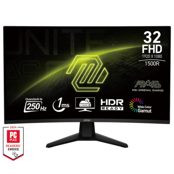 Màn hình Gaming MSI MAG 32C6X (31.5 inch/ VA/ FHD/ 250Hz/ Cong)