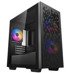 Vỏ Case Deepcool MATREXX 40 3FS mATX - Black (sẵn 3Fan RGB)