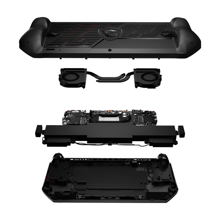 Máy chơi game MSI Claw A1M-049VN (Ultra 7 155H | 16GB | 512GB | Intel Arc Graphics | 7' FHD 120Hz | Win 11)