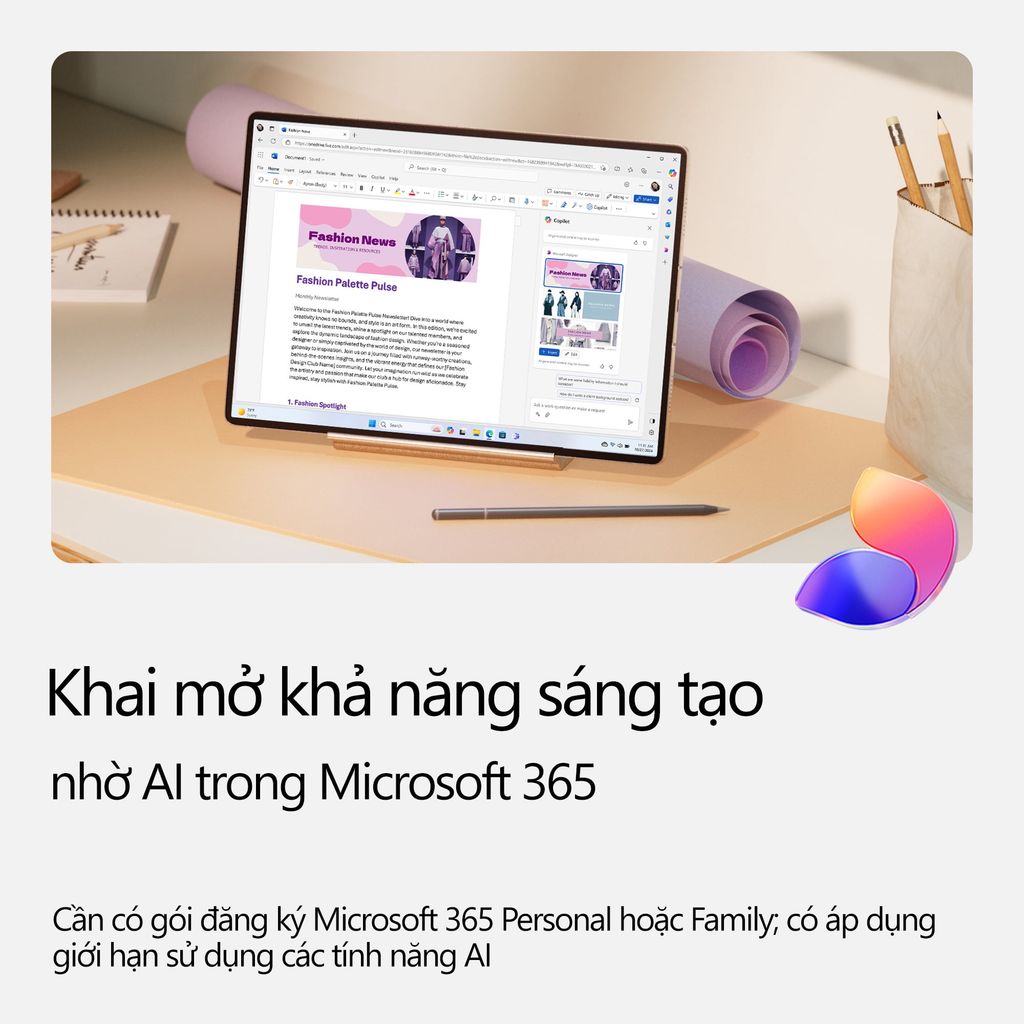 [KEY GIA HẠN hoặc MUA MỚI - Ứng dụng có AI*] Phần mềm Microsoft 365 Personal (Dành cho 1 người) | 12 tháng | 1 TB OneDrive / người / 5 thiết bị (EP2-32409)