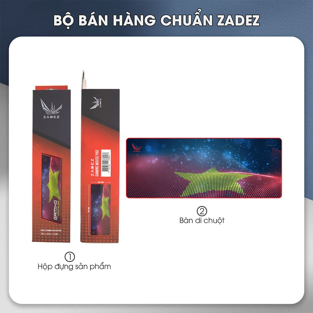 Lót chuột bằng cao su Zadez GP-780V 780x300x3mm