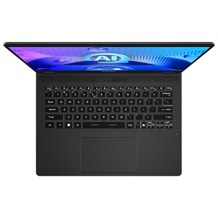 Laptop MSI Prestige 14 AI Studio C1VEG-056VN (Ultra 7 155H | 32GB | 1TB | GeForce RTX™ 4050 6GB | 14' 2.8K 100% DCI-P3 | Win 11)
