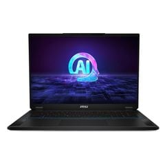 Laptop MSI Stealth 18 AI Studio A1VGG-008VN (Ultra 9 185H | GeForce RTX™ 4070 8GB | 32GB | 2TB | 18' UHD+ MiniLed 120Hz | Win 11)