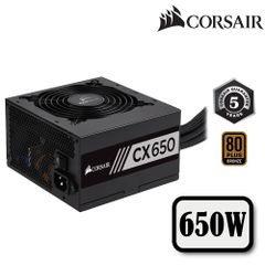 Nguồn máy tính CORSAIR CX650 - 80 Plus Bronze