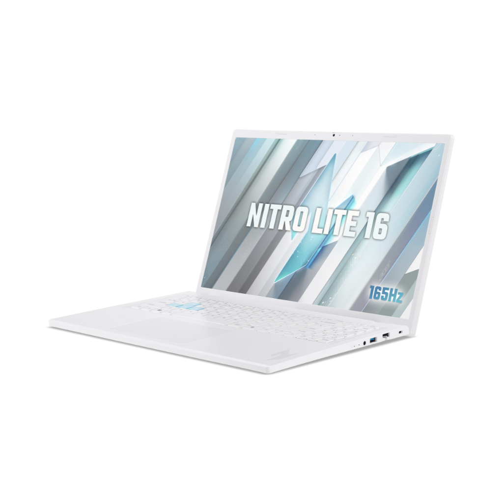 Laptop Acer Gaming Nitro Lite 16 NL16-71G-56WQ (i5-13420H | GeForce RTX™ 3050 6GB | 16GB | 512GB | 16' FHD 165Hz | Win 11)