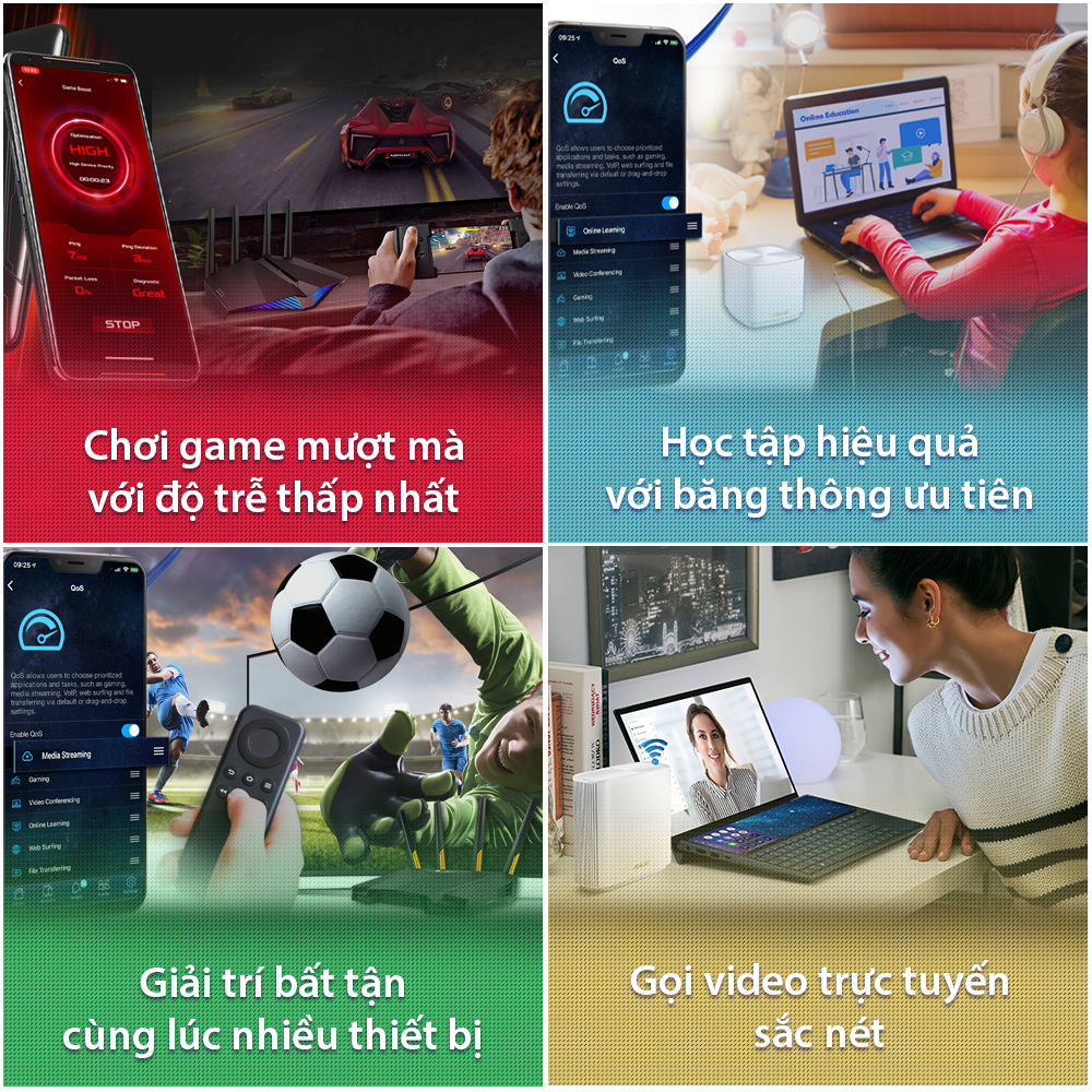 ASUS ZenWiFi XD4S (2PK) AX1800 WiFi 6 2 băng tần