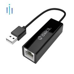 Cáp ORICO chuyển USB 2.0 sang cổng LAN RJ45 UTJ-U2-BK