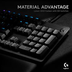 Bàn Phím Cơ Logitech G512 CARBON GX SWITCH LIGHTSYNC RGB