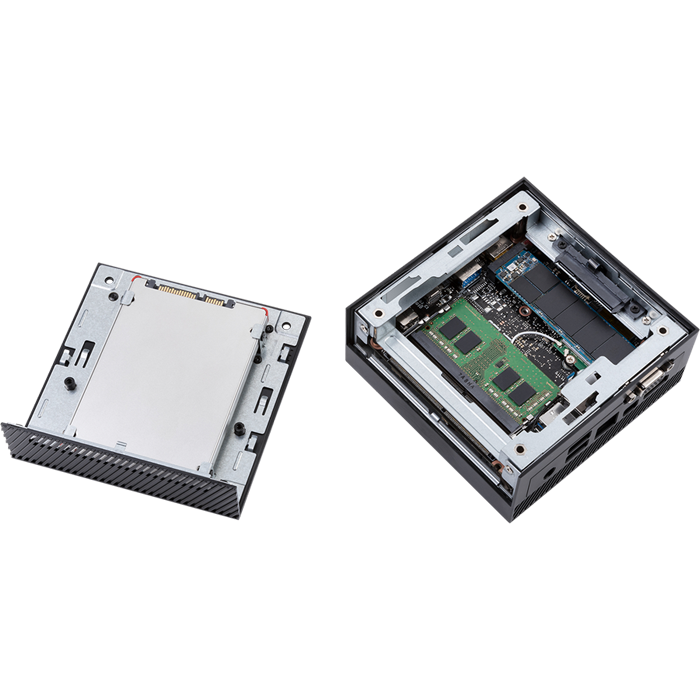 PC Mini PN40-BBP452MC (Pentium Silver J5005 | 4GB | 240GB | Intel UHD Graphics 605 | DOS)