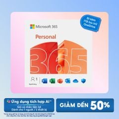 Key-Online Phần mềm Microsoft 365 Personal (1 năm / 1 tài khoản / 5 thiết bị)