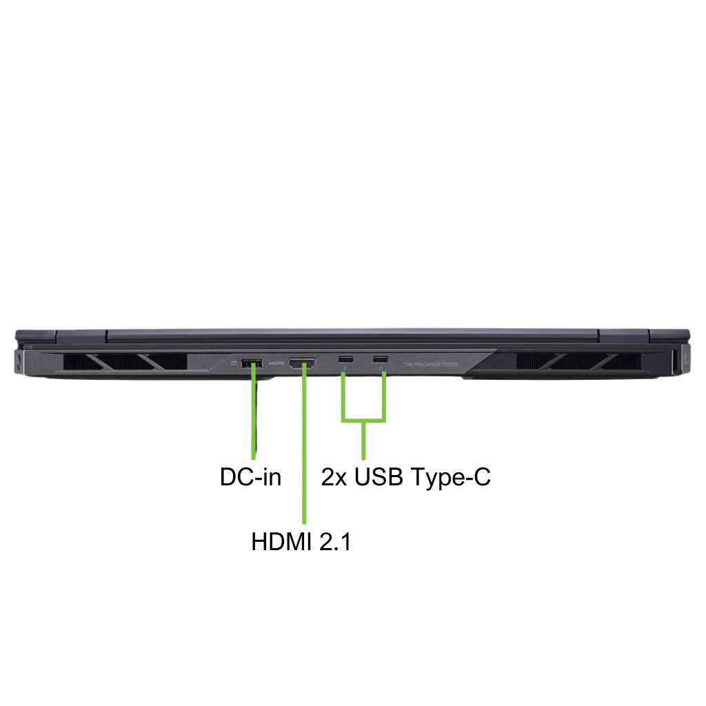 Laptop Gaming Acer Predator Helios 18 PH18-73-93P0 (Ultra 9 275HX | GeForce RTX™ 5080 16GB | 64GB | 3TB | 18' WQXGA 2K+ MiniLED 250Hz 100% DCI-P3 | Win 11)