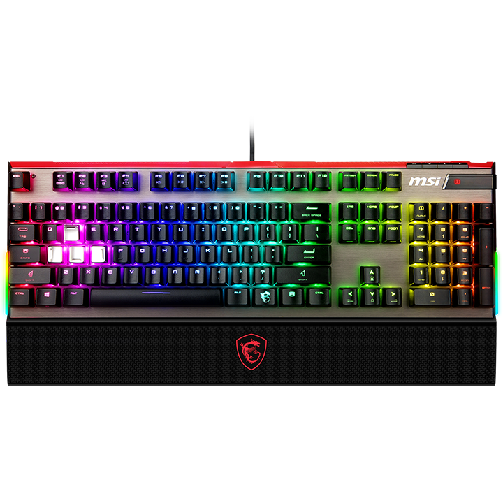 Bàn Phím Cơ MSI VIGOR GK80 CHERRY MX RGB Red Switches