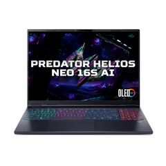 Laptop Gaming Acer Predator Helios Neo 16S AI PHN16S-71-94T0 (Ultra 9 275HX | GeForce RTX™ 5070Ti 12GB | 32GB | 2TB | 16' 2K+ OLED 100% DCI-P3 | Win 11)