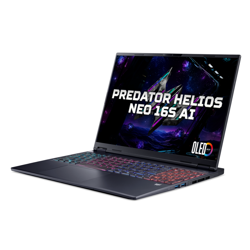 Laptop Gaming Acer Predator Helios Neo 16S AI PHN16S-71-95MS (Ultra 9 275HX | GeForce RTX™ 5070Ti 12GB | 64GB | 2TB | 16' 2K+ OLED 100% DCI-P3 | Win 11)