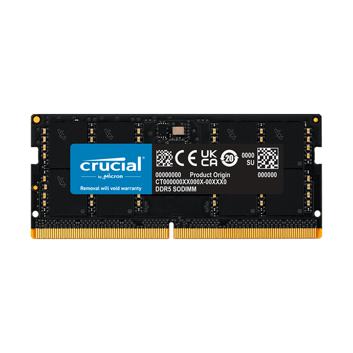 Ram Crucial DDR5 32GB Bus 5600MHz 1.1v CT32G56C46S5