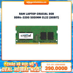 Ram Crucial DDR4 8GB Bus 3200MHz CL22 1.2v CT8G4SFS832A