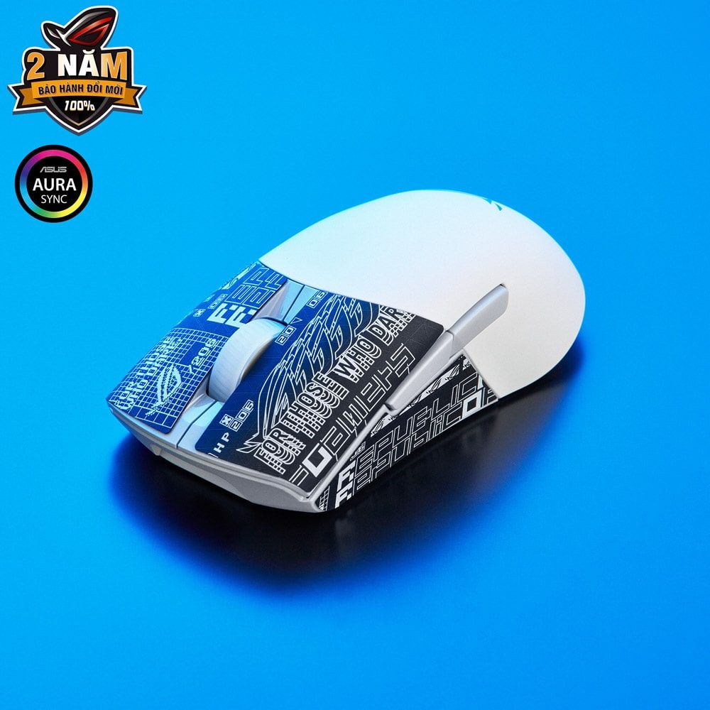Chuột Gaming ASUS ROG Keris Wireless Aimpoint White (90MP02V0-BMUA10)