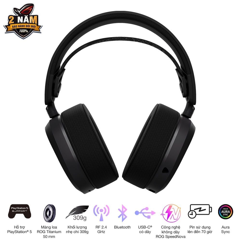 Tai nghe Gaming Asus ROG Pelta Wireless
