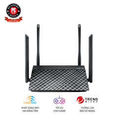 Router ASUS RT-AC1200 2 Băng Tần Kép 2.4GHz/5GHz