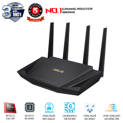 Router ASUS RT-AX3000 Wifi 6 2 băng tần