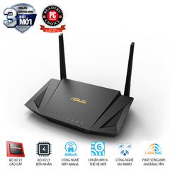 Router ASUS RT-AX56U Băng Tần Kép 2.4GHz/5GHz