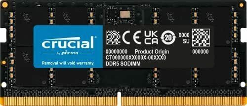 Ram Crucial DDR5 16GB Bus 4800MHz CL40 CT16G48C40S5