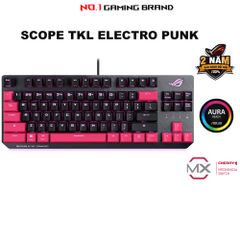 Bàn phím Asus ROG Strix Scope TKL Electro Punk