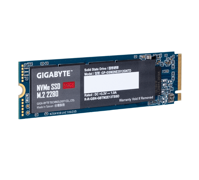 Ổ cứng SSD GIGABYTE 512GB M2 2280 NVMe PCI-Express 3.0x4