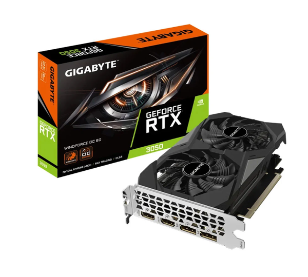 Card màn hình GIGABYTE GeForce RTX 3050 Windforce OC 6GB