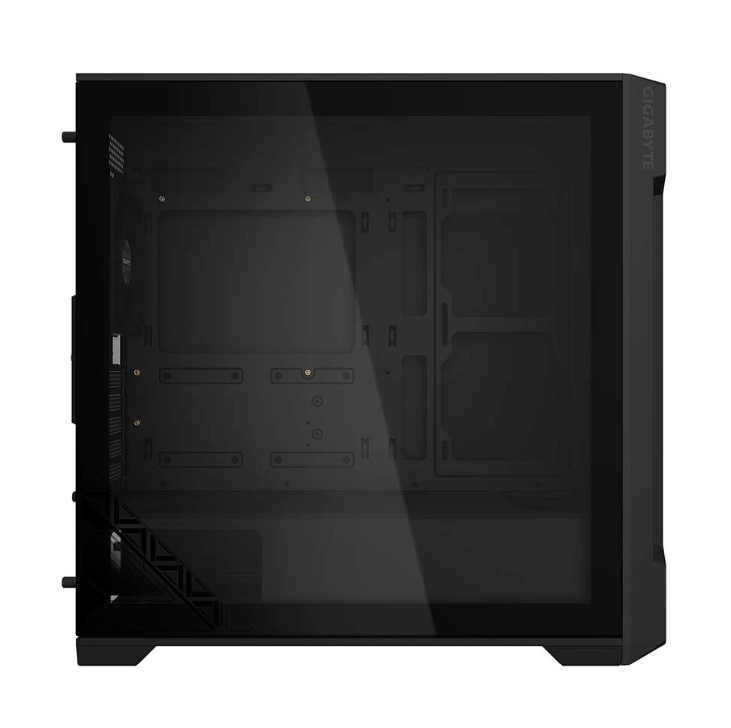 Vỏ Case máy tính Gigabyte C102G Glass Black GB-C102G (sẵn 2Fan black)