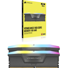 Ram PC Corsair Vengeance RGB 32GB (2x16GB) 5200 DDR5 Black