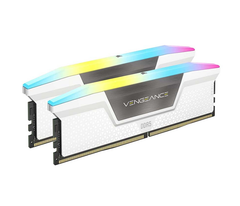 Ram PC Corsair Vengeance RGB 64GB (2x32GB) 5600 DDR5 White