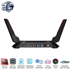 Router ASUS ROG GT-AX6000 Wifi 6 băng tần kép