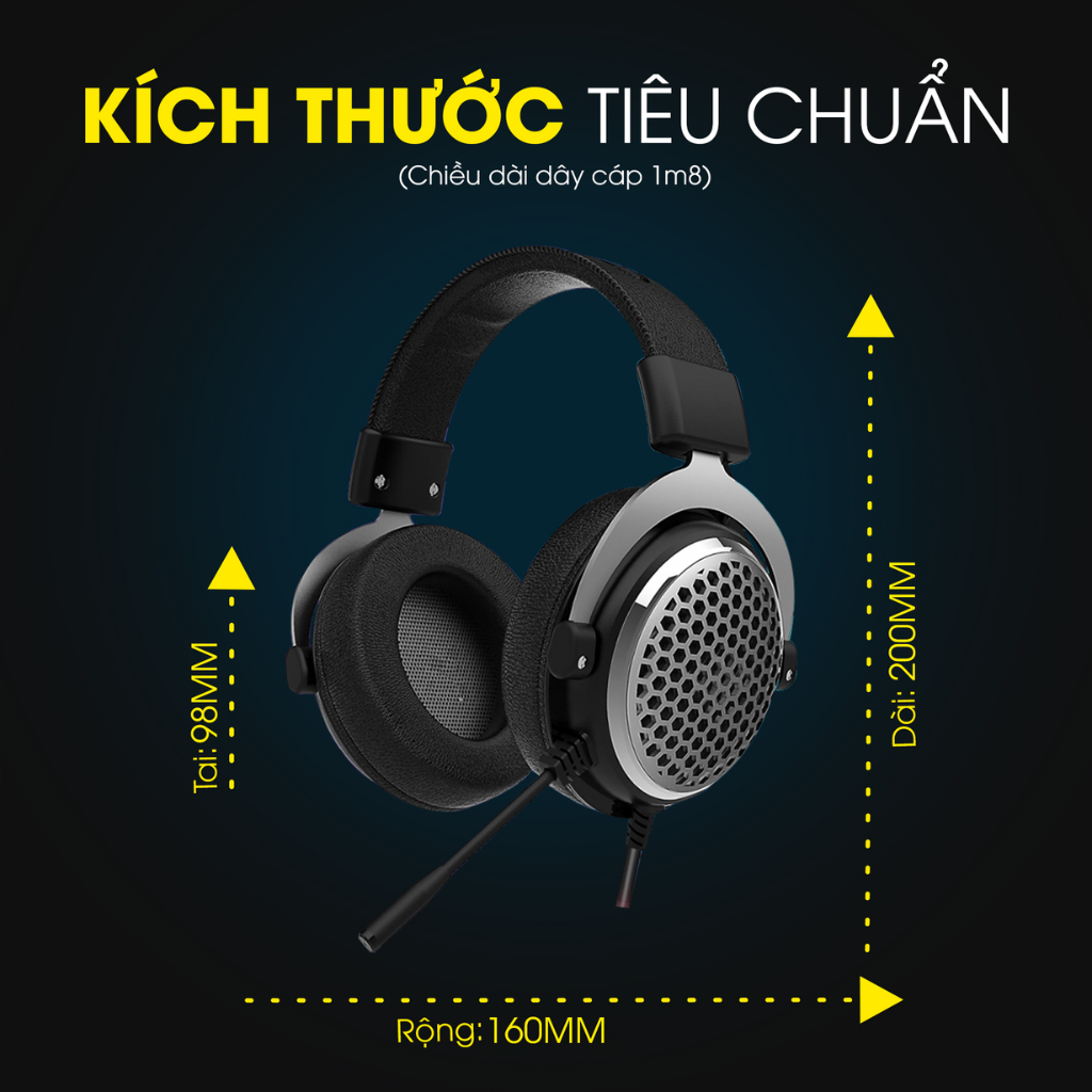 Tai nghe Gaming Zadez GT-323P RGB Surround 7.1 Virtual