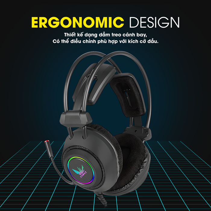 Tai nghe Gaming Zadez GT-326P RGB Âm thanh 7.1