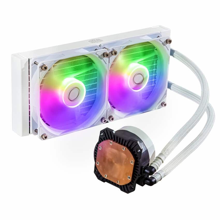 Tản nhiệt nước AIO Cooler Master MASTERLIQUID 240L CORE ARGB - White