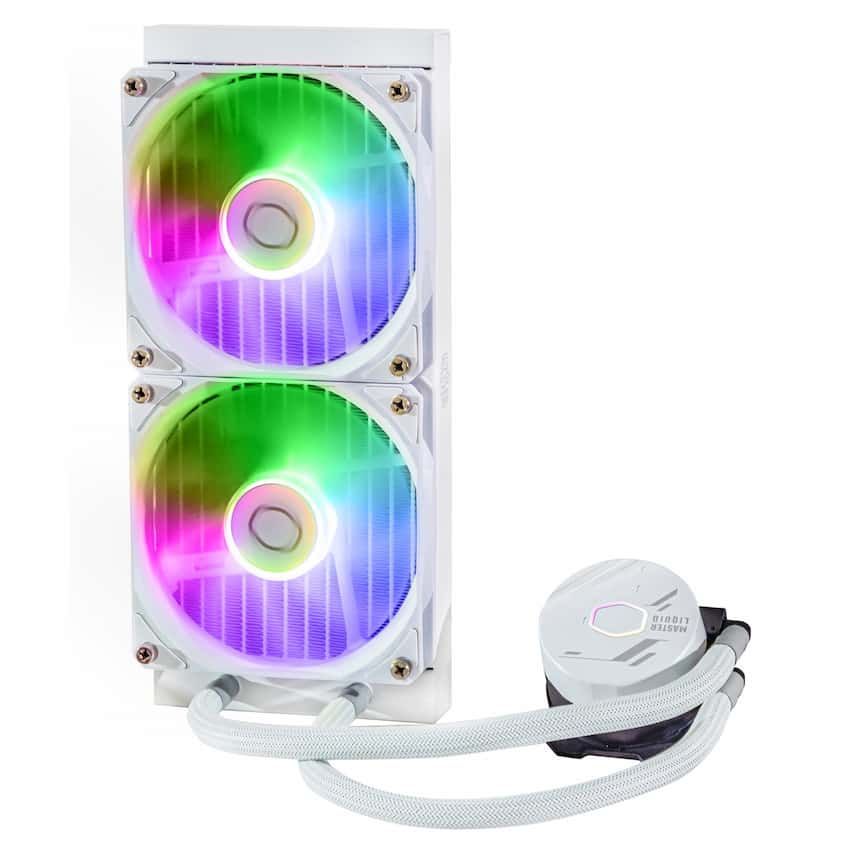 Tản nhiệt nước AIO Cooler Master MASTERLIQUID 240L CORE ARGB - White