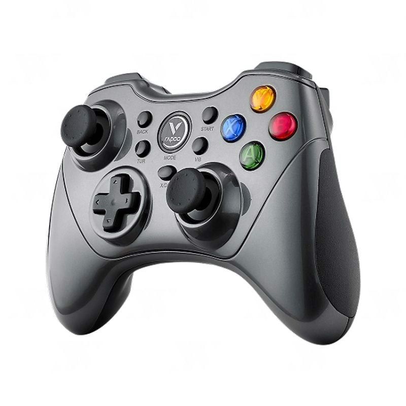 Tay cầm chơi game không dây Rapoo V600S (Xám)