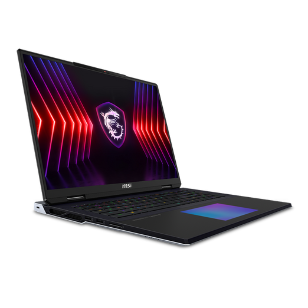 Laptop Gaming MSI Titan 18 HX AI A2XWJG-622VN (Ultra 9 285HX | GeForce RTX™ 5090 24GB | 64GB | 6TB |  18' UHD+ MiniLED 120Hz | Win 11)