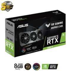 Card màn hình ASUS TUF GeForce  RTX3060TI O8G GAMING