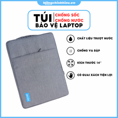 Túi chống sốc cao cấp Laptop 14 inch